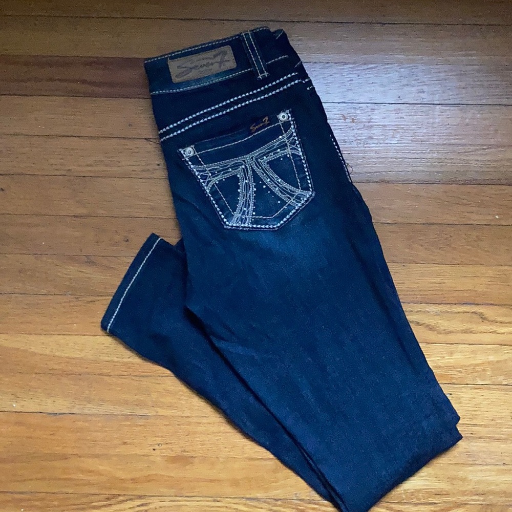 Seven 7 embellished jeans